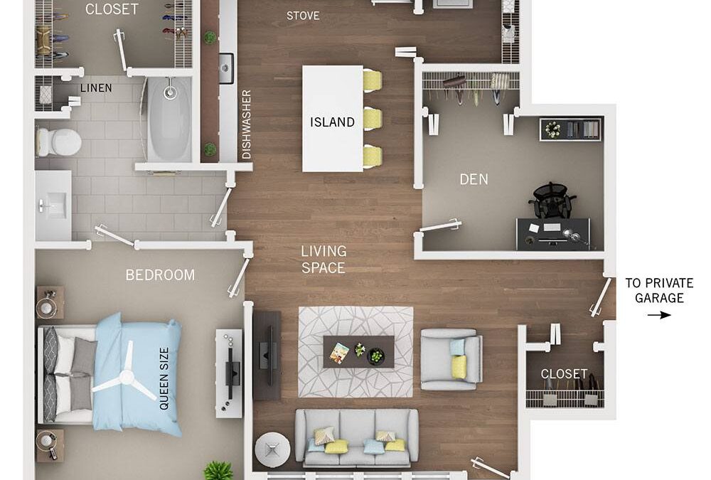 A4 1 Bedroom Apartment