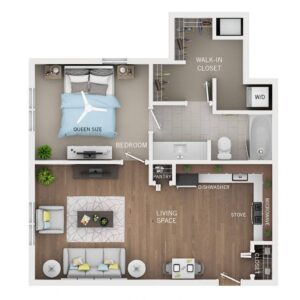 1 bedroom apartment for rent