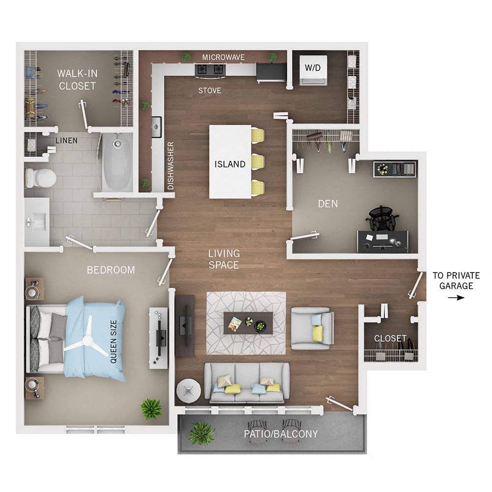 1 bedroom apartment for rent