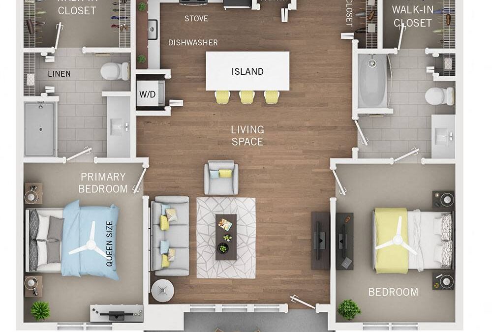 C4 2 Bedroom Apartment